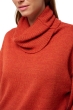 Baby Alpaca dames kasjmier pullover met kol tanis pumpkin 4xl